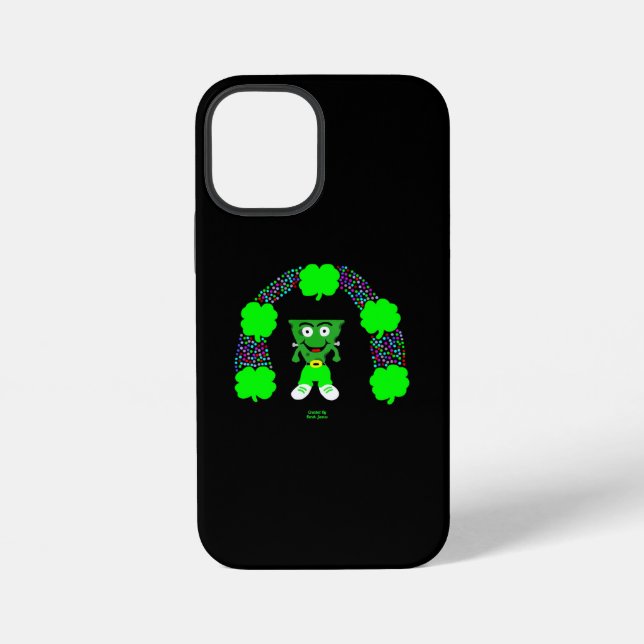 St.  Patrick's FrankenCheese iPhone 12 Mini Case (Back)