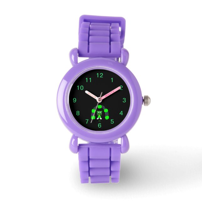 St.  Patrick's FrankenCheese Kid's Red Watch (Front)