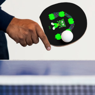 St. Patrick's FrankenCheese Ping Pong Paddle