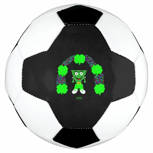 St.  Patrick's FrankenCheese Soccer Ball (Front)