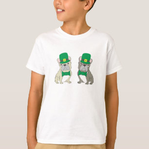 St. Patricks French Bulldogs T-Shirt