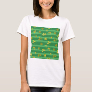 st patricks golden shamrocks T-Shirt