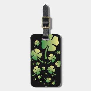 St. Patrick's Gradient Luggage Tag