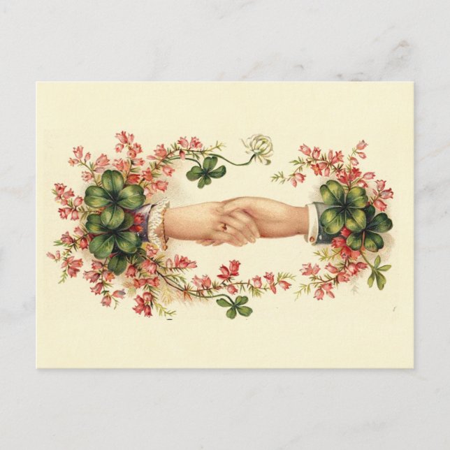 St. Patrick's Handshake Postcard (Front)