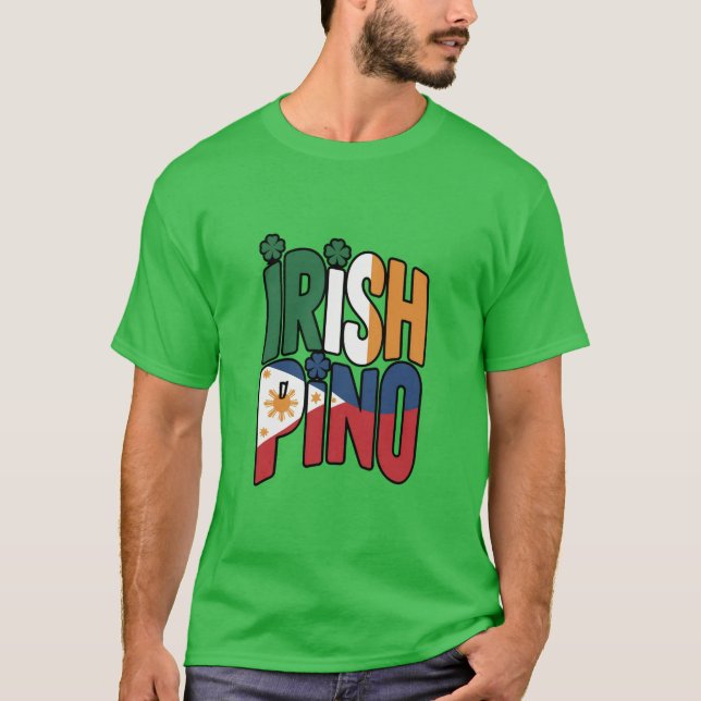  St. Patrick's Irish Filipino Fusion Tee (Front)