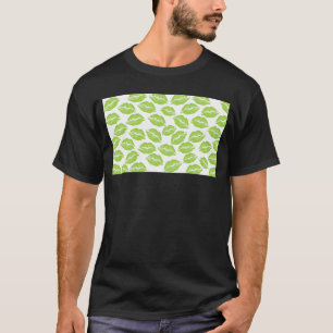 St Patricks Kiss Me I'm Irish Kiss Me Anyway Green T-Shirt