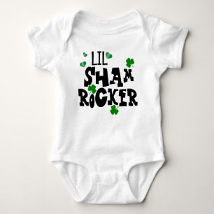 St Patrick's Lil Sham-rocker Baby Body Suit Baby Bodysuit