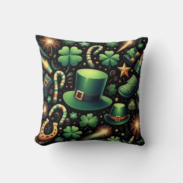 St. Patrick's Luck Cushion (Front)