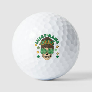 St. Patrick's Lucky Mama Skeleton Golf Balls