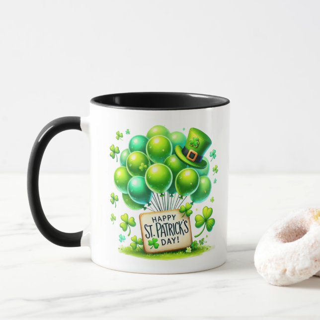 St. Patrick's Mug (With Donut)