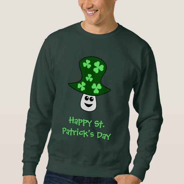 St. Patrick's Mushroom Sweatshirt (Front)