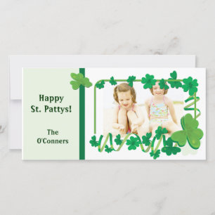 St. Patrick's Photo Card