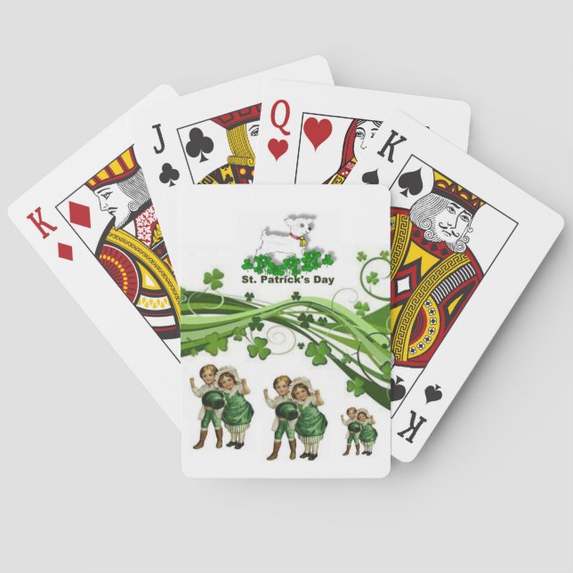 St. Patrick's Playing Card Deck (Back)