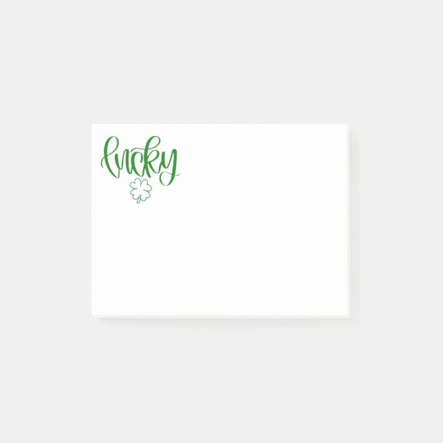 St. Patricks  Post-it Notes (Front)