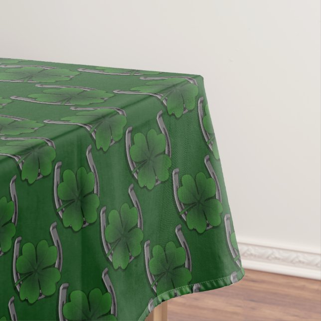 St. Patrick's Tablecloth Lucky Charm Tablecloth (In Situ)
