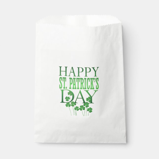 St. Patrick's Treat Favour Bag (Front)