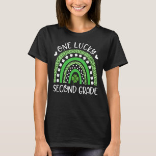 St Patricku2019s Day One Lucky Second Grade Teache T-Shirt