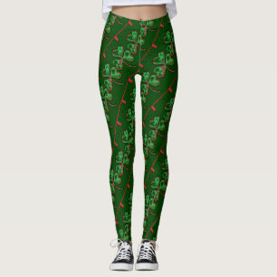 "St. Patrict's Day all year long Leggings" Leggings