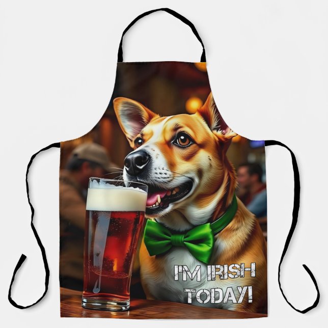 St. Pat's Dog Apron (Front)