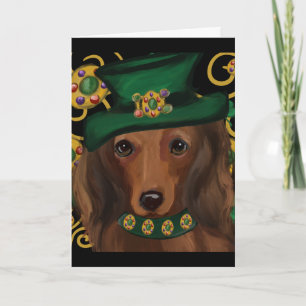 St.Patty Doxie Card