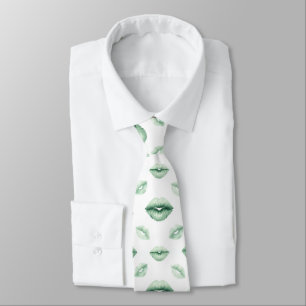 St Patty Kisses Tie