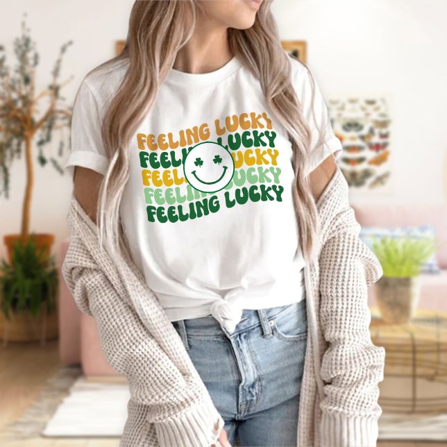 St. Patty's Day, Feeling Kinda Lucky T-Shirt (Creator Uploaded)