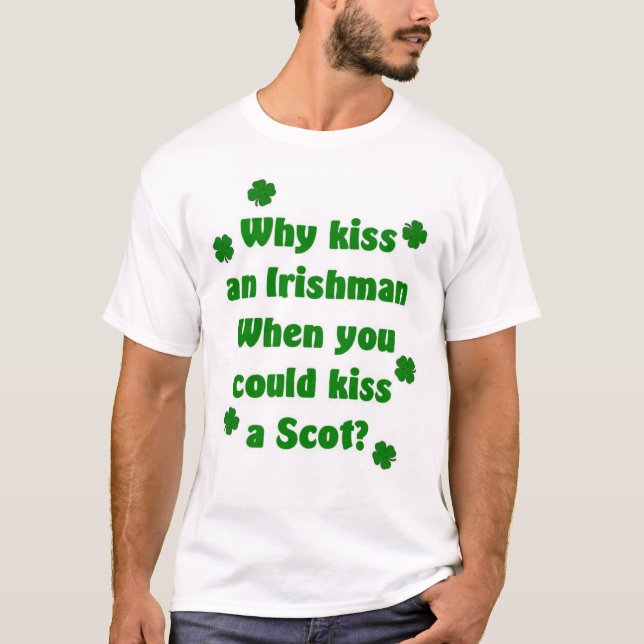 St. Patty's Day Fighting Scots T-Shirt (Front)
