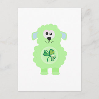 St. Pattys Day Goofkins lamb Postcard