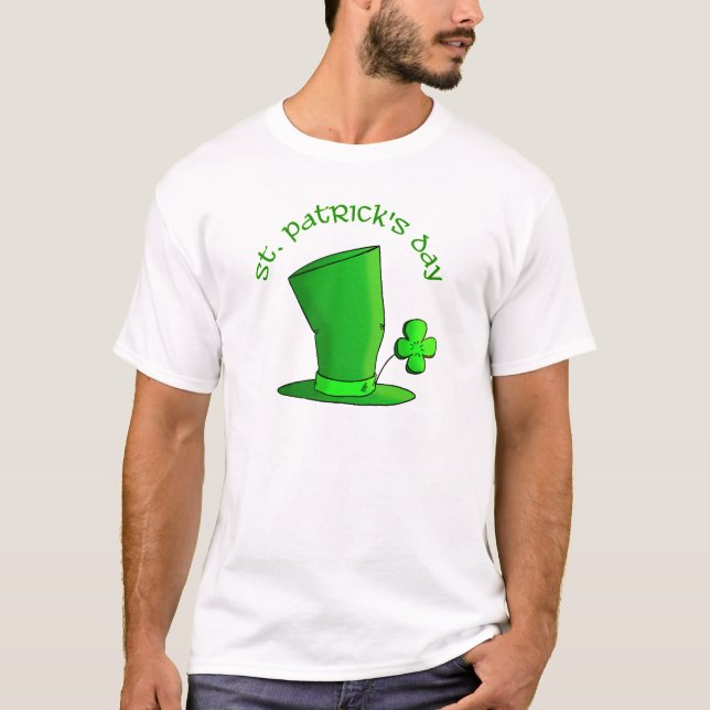 St Patty's Day Hat T-Shirt (Front)