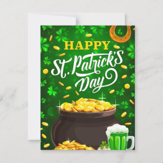 St Patty's Day Postcard