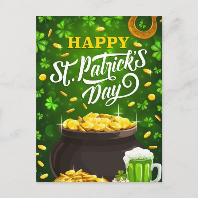 St Patty's Day  Postcard (Front)