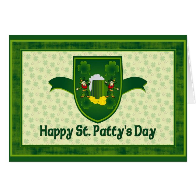 St. Patty's Shield (Front Horizontal)