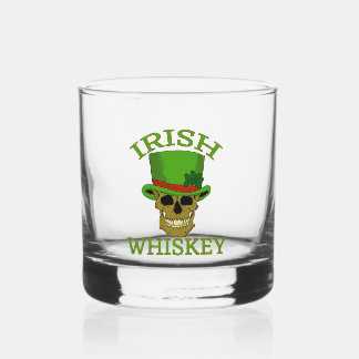 St pattys  wiskey whiskey glass