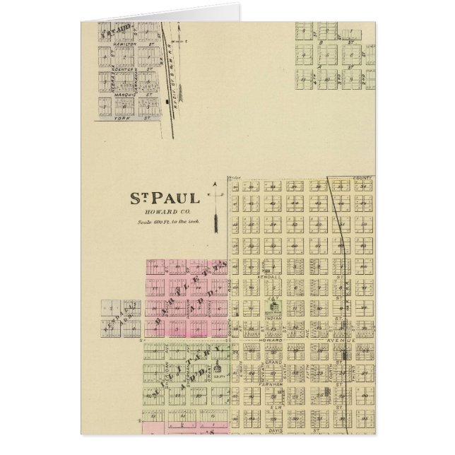 St. Paul, Marquette, and St. Joe, Nebraska (Front)