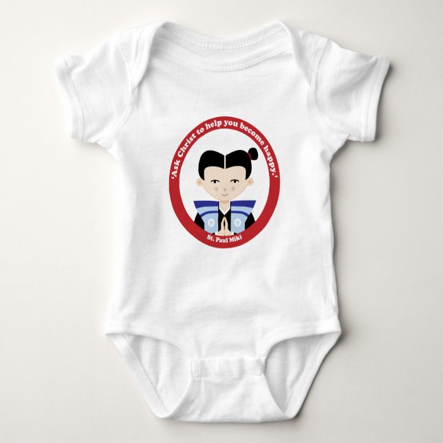 St. Paul Miki Baby Bodysuit (Front)