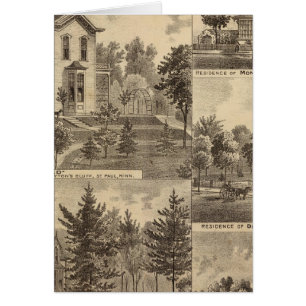 St. Paul, Minnesota Lithograph