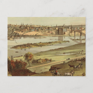 St. Paul, Minnesota Lithograph 2 Postcard
