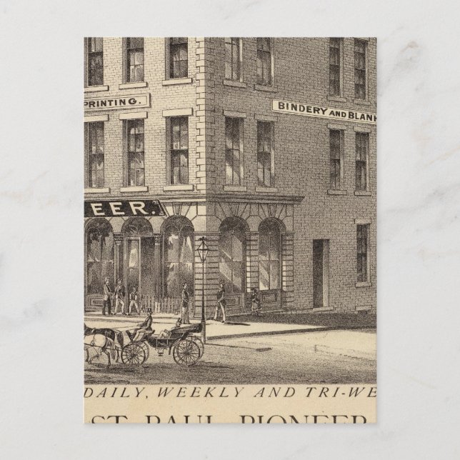 St. Paul Pioneer Postcard (Front)