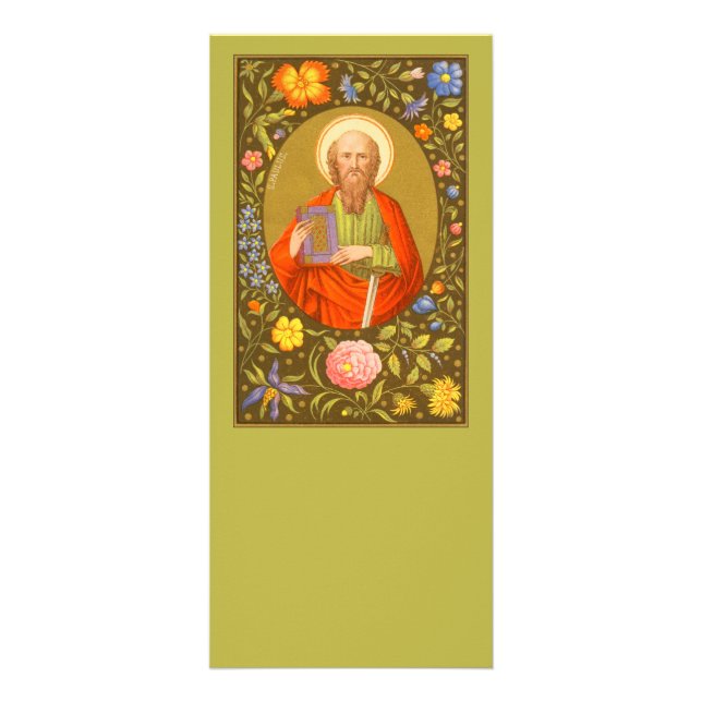 St. Paul the Apostle (PM 06) Customisable Blank Rack Card (Front)