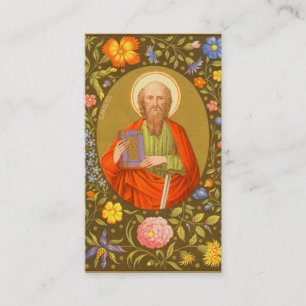 St. Paul the Apostle (PM 06) Full Bleed Business Card