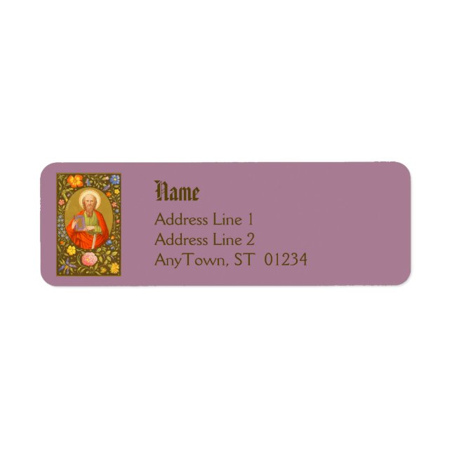 St. Paul the Apostle (PM 06) NB Ret Add Label 1a (Front)