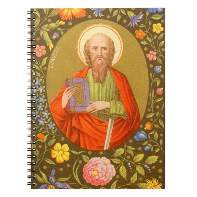 St. Paul the Apostle (PM 06) Spiral Notebook (Front)