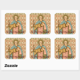 St. Paul the Apostle (RLS 13) Square Sticker