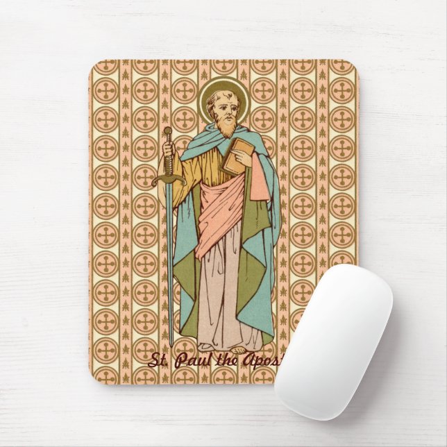 St. Paul the Apostle (RLS 13) (Style 2) Mouse Pad (With Mouse)