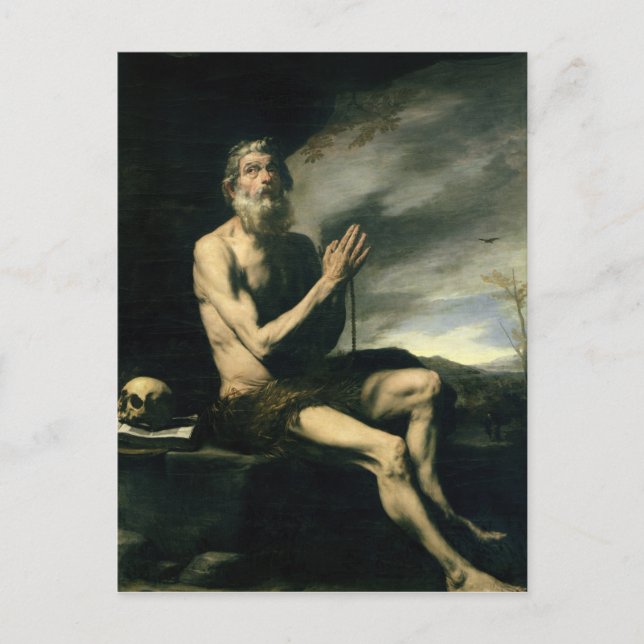 St. Paul the Hermit Postcard (Front)