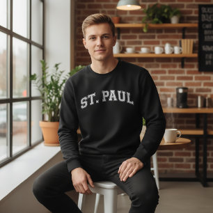 ST. PAUL University-Style Sweater America College