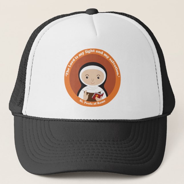 St. Paula of Rome Trucker Hat (Front)