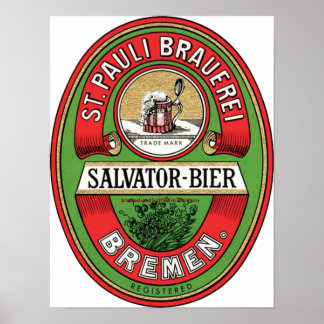 St. Pauli Brauerei Poster