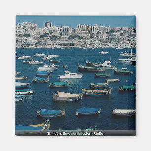 St. Paul's Bay, northwestern Malta Magnet