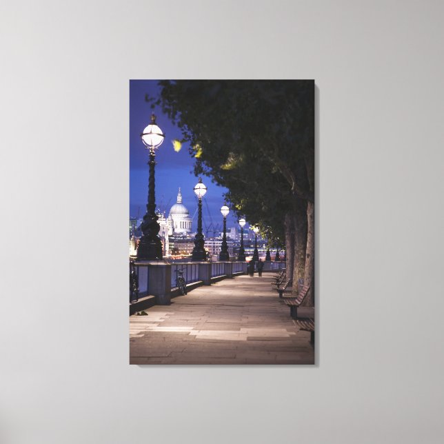 St. Paul's Cathedral Canvas Print (Front)
